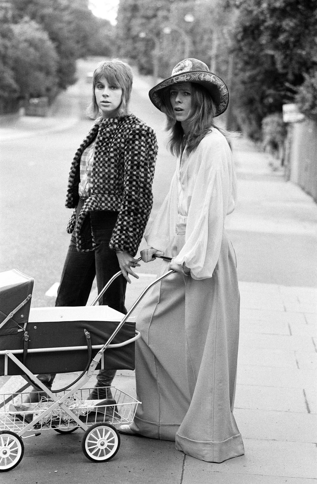 David and Angie Bowie