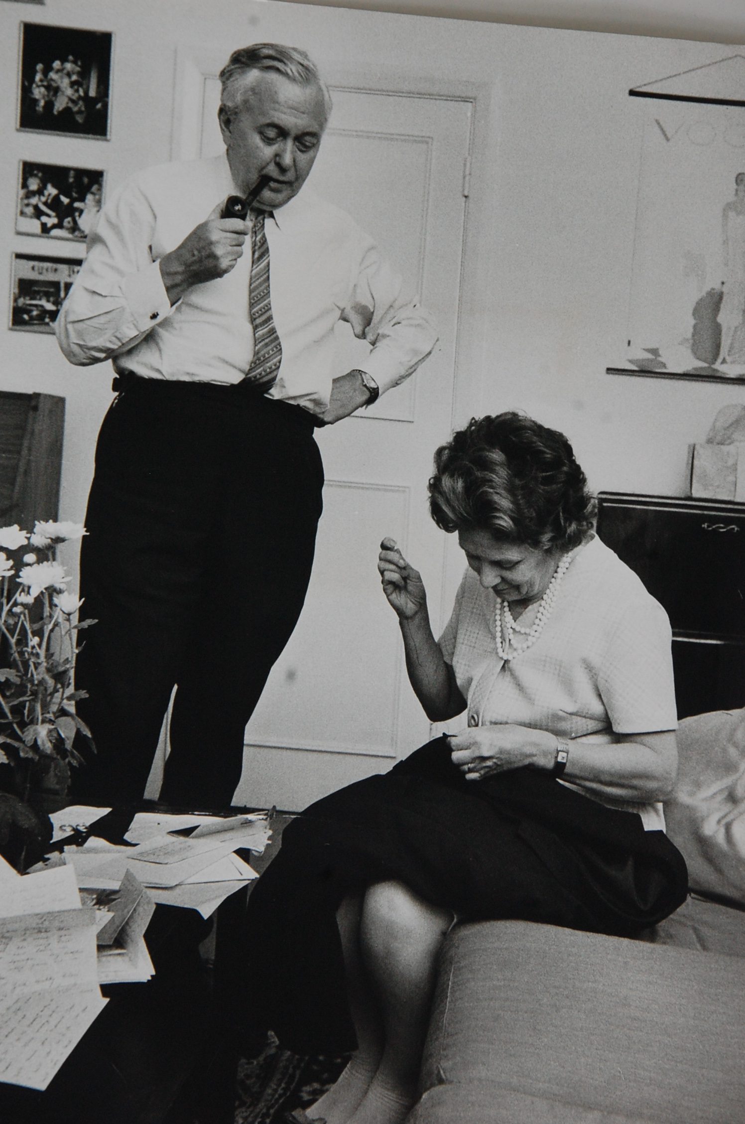 Harold and Mary Wilson